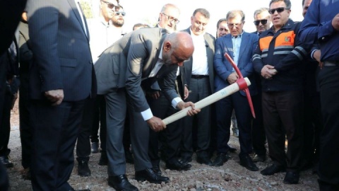 آغاز عملیات ساماندهی ورودی و خروجی پاتاوه با حضور وزیر کار