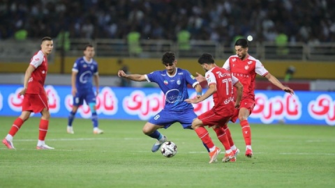 استقلال یک - پرسپولیس یک/ پایان دربی با نتیجه مساوی