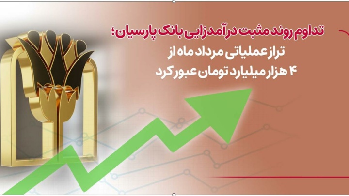 تداوم روند مثبت درآمدزایی بانک پارسیان