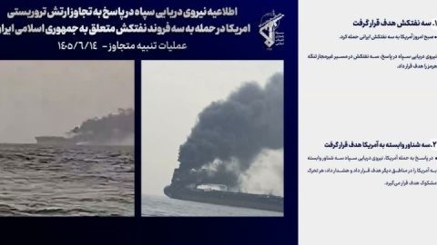 فریب آمریکا را نخورید؛ هر تحرک مشکوک هدف قرار می‌گیرد