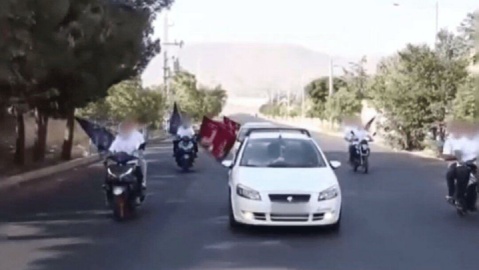 بازداشت اعضای رژه خودرویی منسوب به گروهک منافقین