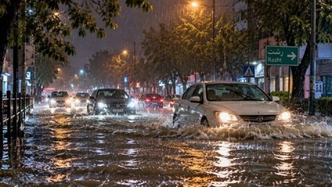 احتمال ریزش سنگ و رانش زمین در جاده‌های شمال