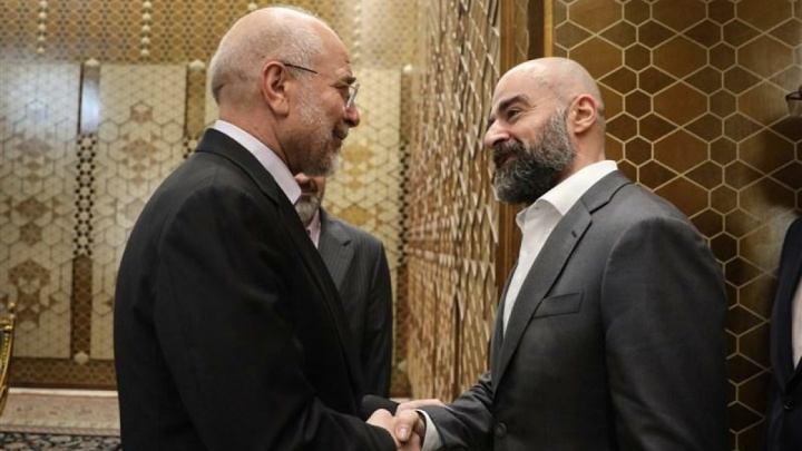 دیدار قالیباف با طالبانی/ تاکید بر امنیت مرزهای غربی ایران