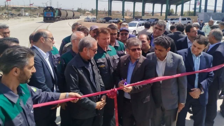 اتصال شرکت کلران سمنان به شبکه ریلی کشور