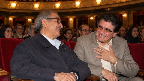 شفیعی‌کدکنی و شجریان دوباره کنارهم/ این‌بار روی بوم هنرمندان