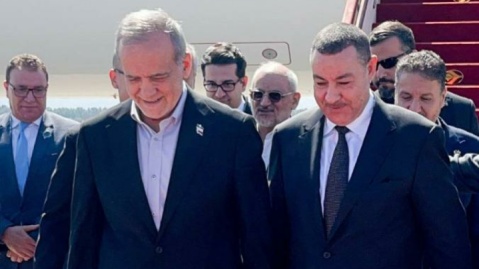 فیلم/ استقبال وزیر کشور الجزایر از رئیس‌جمهور کشورمان