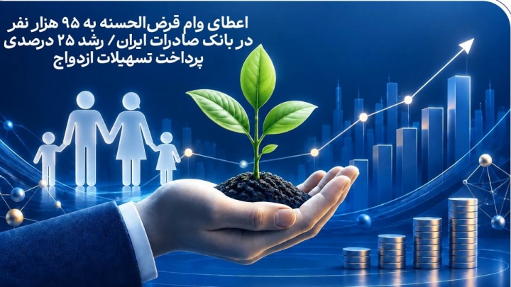 اعطای وام قرض‌الحسنه به 95 هزار نفر در بانک صادرات ایران
