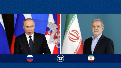 دکتر پزشکیان زادروز ولادمیر پوتین را تبریک گفت