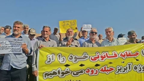 سهم کشاورزان گرمسار از «حبله رود» آب می‌رود
