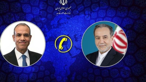 گفت‌وگوی تلفنی وزرای خارجه ایران و مصر