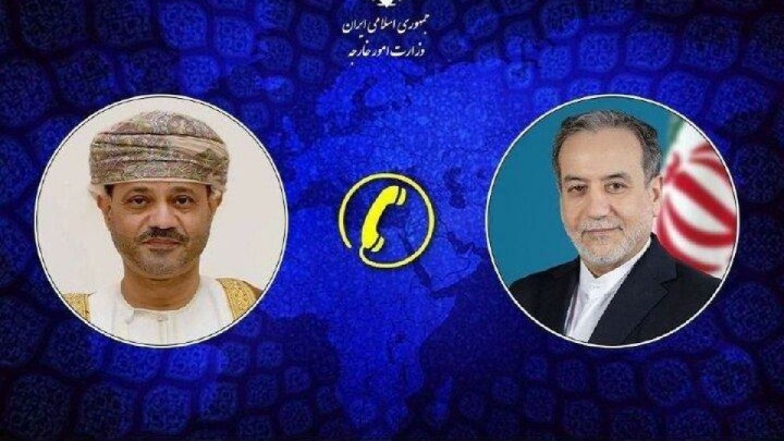 گفت‌وگوی تلفنی وزرای خارجه جمهوری اسلامی ایران و سلطنت عمان