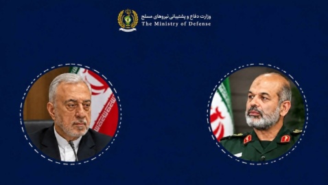دیدار وزیر پیشنهادی وزارت دفاع با فرمانده کل سپاه