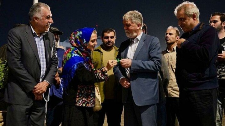 وزیر فرهنگ به تماشای نمایش «کورش» نشست