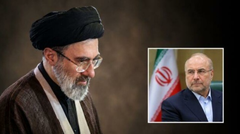دیدار رئیس مجلس شورای اسلامی با رهبر معظم انقلاب اسلامی