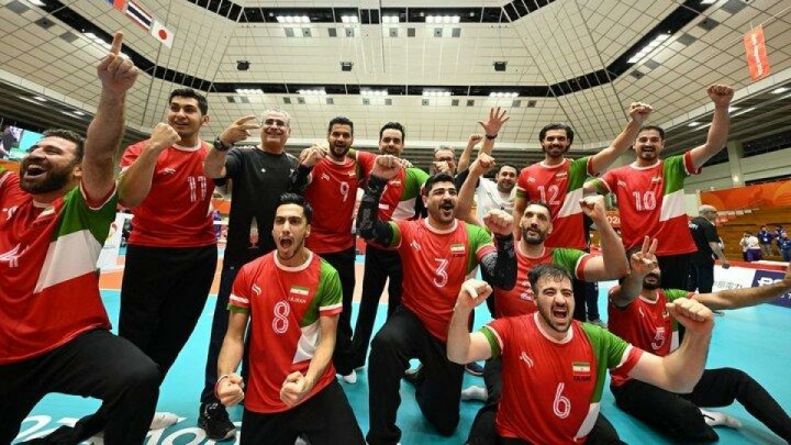 والیبال نشسته ایران قهرمان بازی‌های پاراآسیایی شد