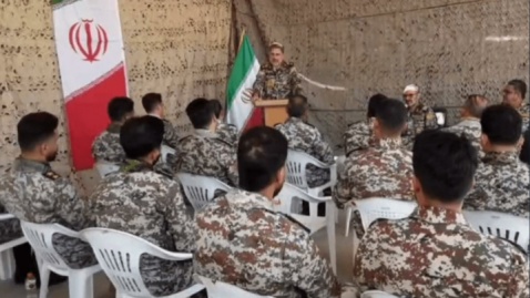 بازدید فرمانده پدافند هوایی کشور از جزایر سهگانه خلیج فارس